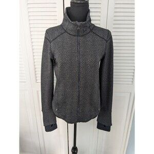 Under Armour Jacket Women's M All Season Gear Studio Lux Fitted Full Zip Cuff